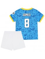 Wolves Joao Gomes #8 Tredjedraktsett Barn 2025-26 Korte ermer (+ bukser)